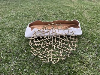 Gold Coral Branch Decorative Serving Tray