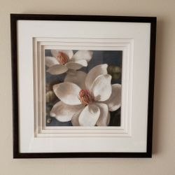 Framed Flower Art