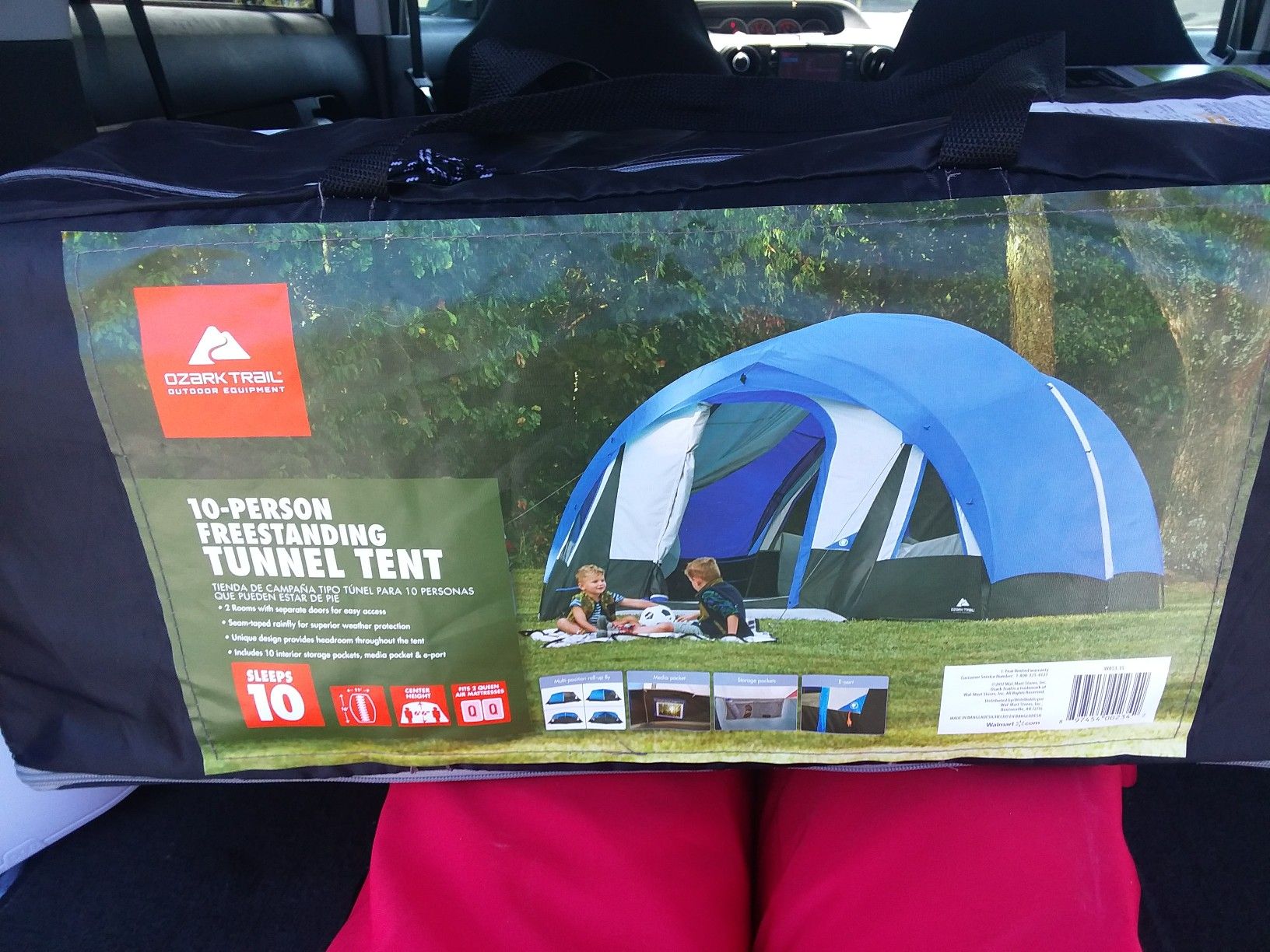 10 person discount freestanding tunnel tent