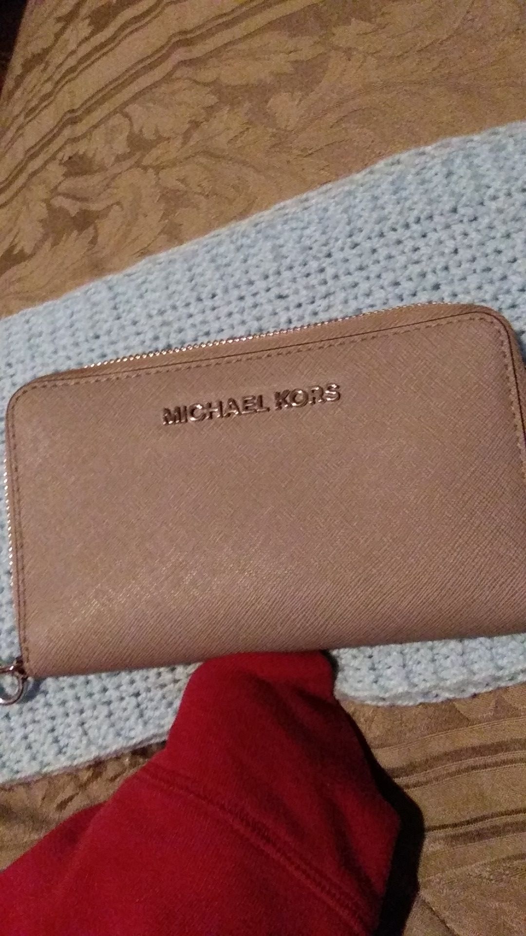 Michael Kors checkbook and card holder