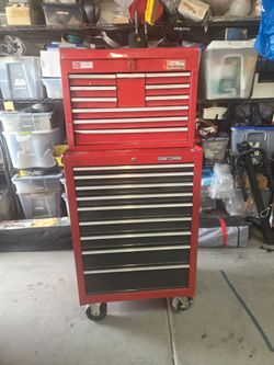 Craftsman toolbox and tools
