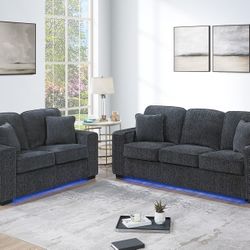 2 PCS SOFA SET (BRAND NEW)