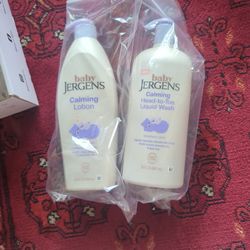Baby Jergens Lotion And Cleanser Set