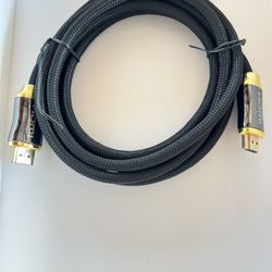 HDMI Cable 10FT, High Speed 18Gbps 2.0 Braided Cord-Supports (4K 60Hz HDR,Video Ultra HD 4K 3D HDCP 2.2 ARC-Compatible with PS4/3 Roku TV/HDTV/PS5/Blu