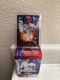 2026 Topps Chrome Baseball Bryce Harper UltraViolet (UV-10) Phillies