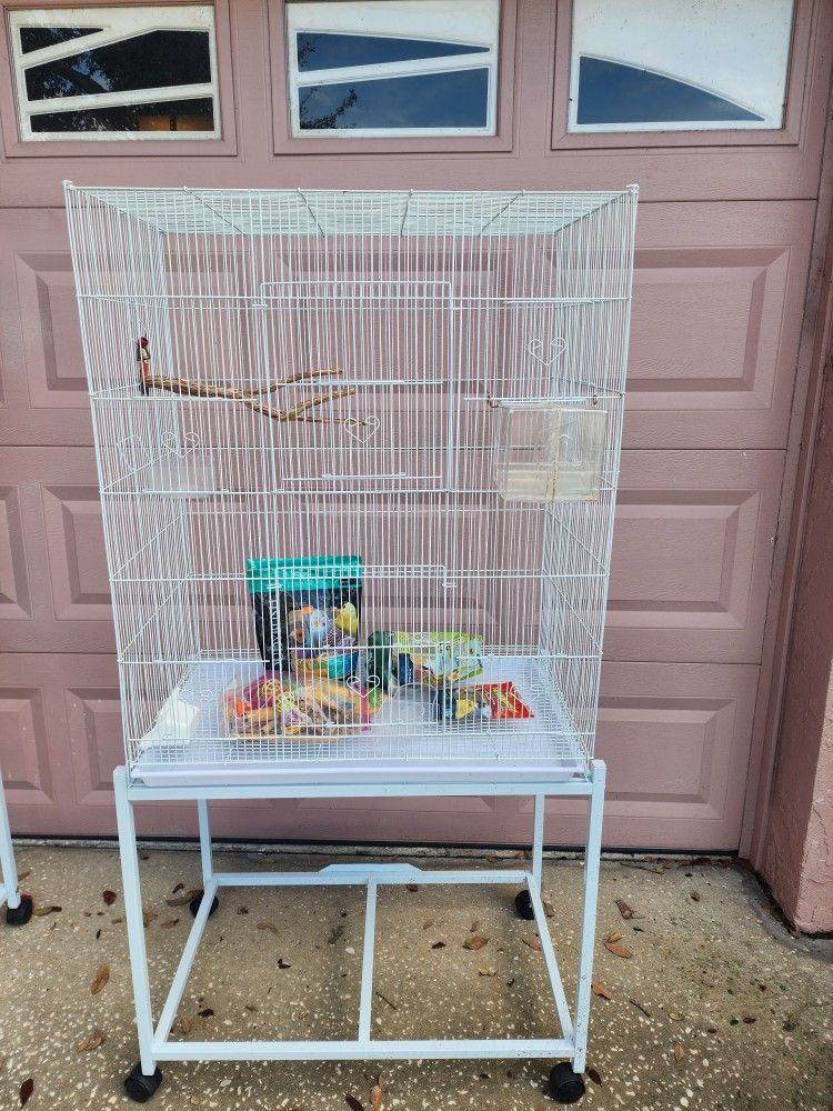 2 Bird Cages Completely Equipt $100 Each