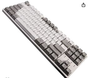 DURGOD Taurus K320 TKL Mechanical Gaming Keyboard - 87 Keys - Double Shot PBT -