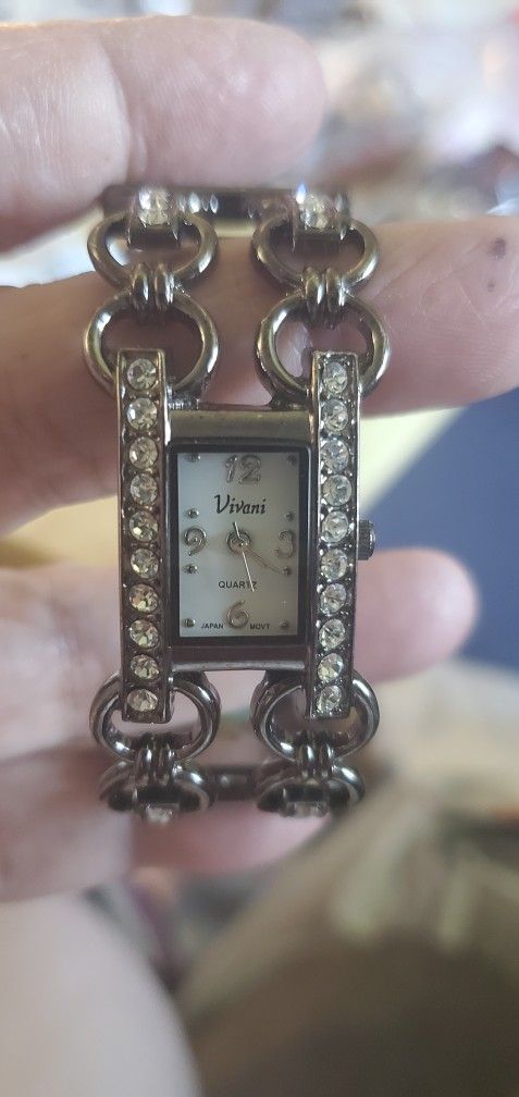 Women's Vivani Cuff Wrist Watch.
