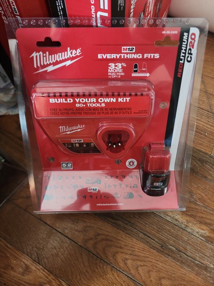 Milwaukee Charger And Battery