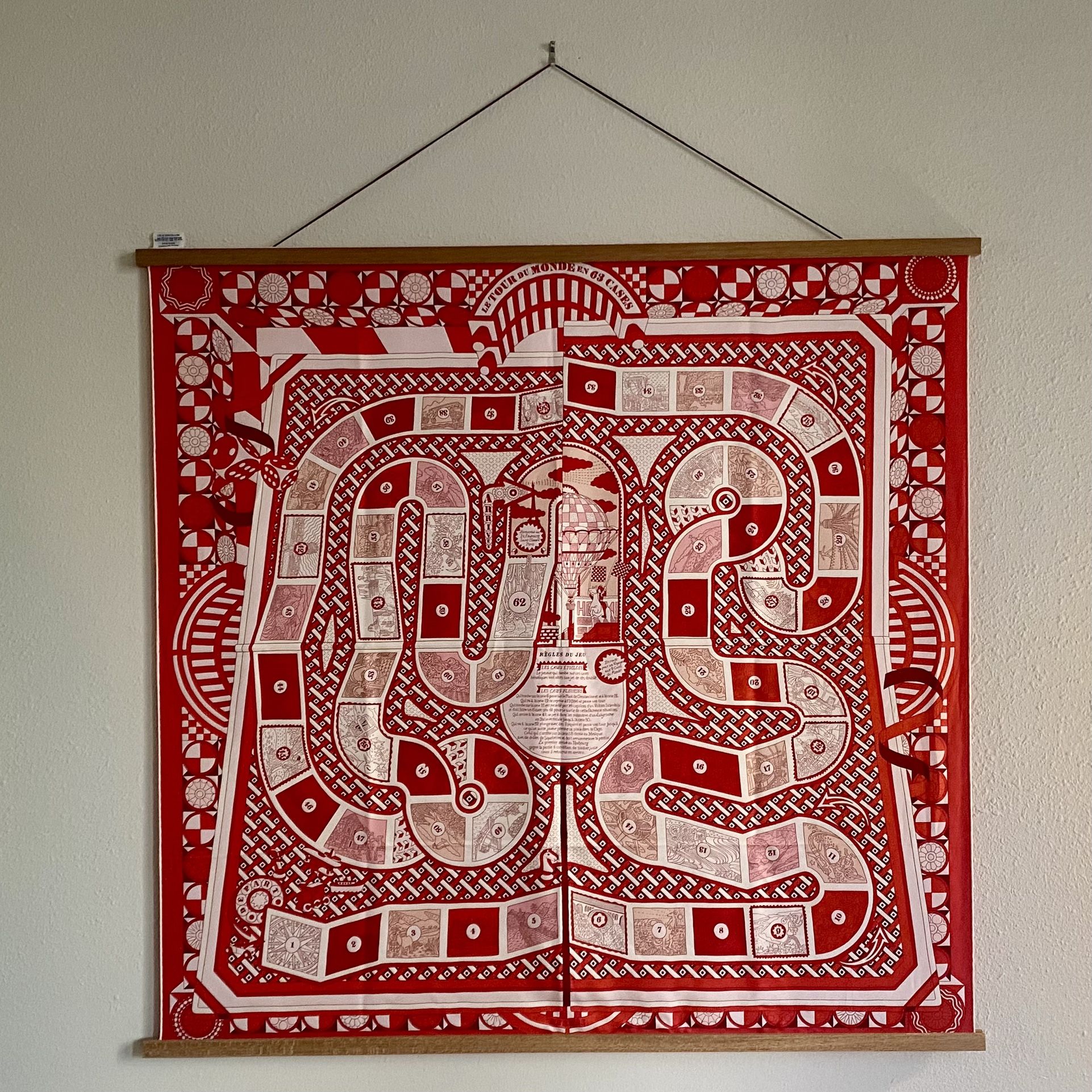 Hermès Le Tour Du Monde Silk Scarf / Artwork