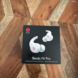 Beats Fit Pro Earbuds - White 