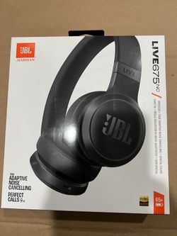 JBL Live 675NC Wireless True Adaptive Noise-Cancelling On-Ear Headphones