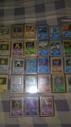 1995-2000 rare pokemon not a scratch on any