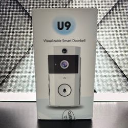 Video Doorbell 1080p HD Camera WI-FI Night Vision Motion Detection Wireless NEW