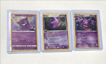 Gengar pokemon cards