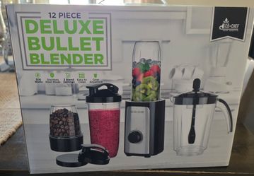 Eco+Chef 12-Piece Deluxe Bullet Blender