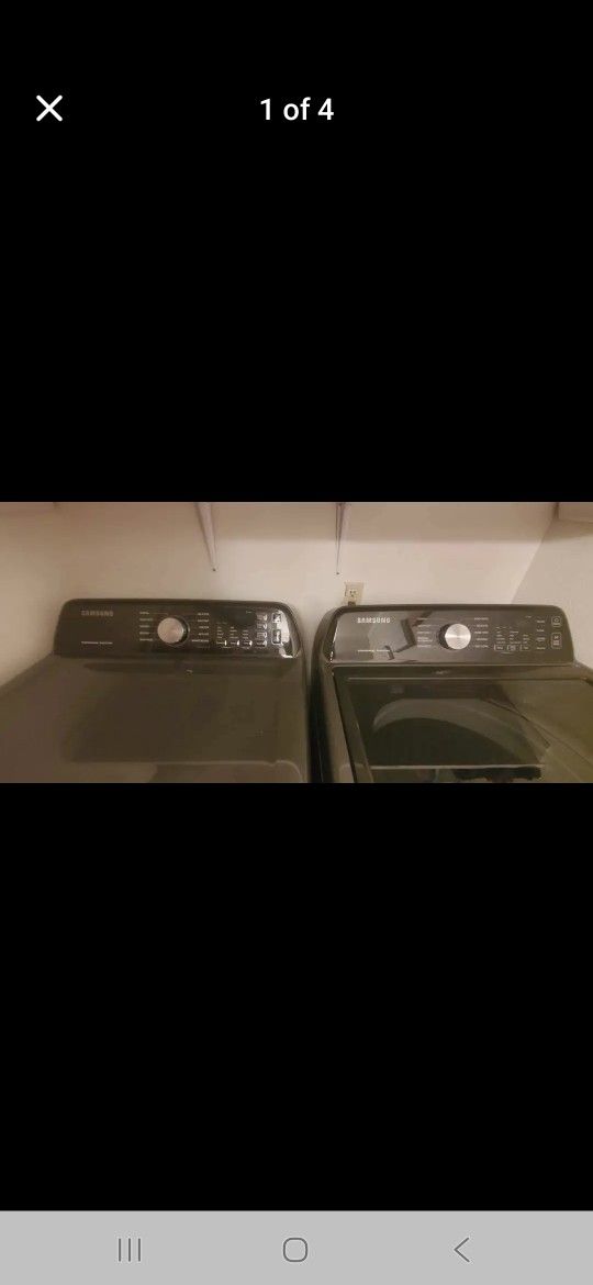 Samsung Washer And Dryer Set $975