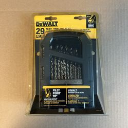 Dewalt Cobalt Drill Bit Set. DW1269. NEW