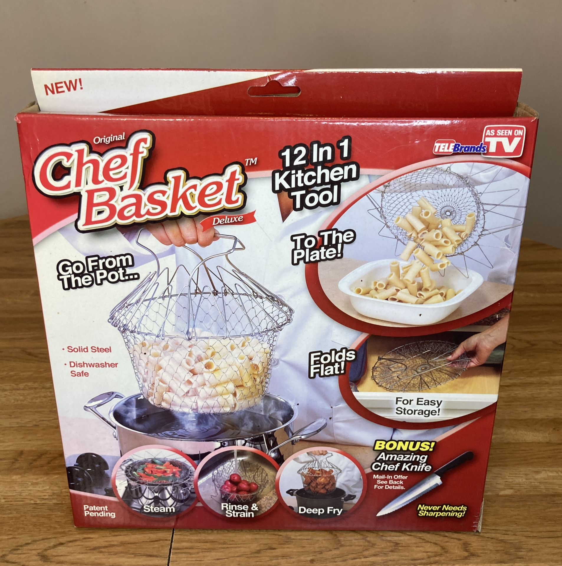 Chef Basket (12 In 1 Kitchen Tool) NEW