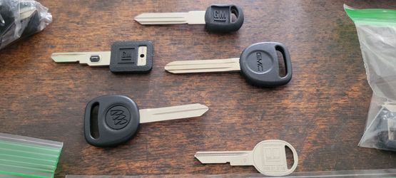 GM Blank Keys Chevrolet, GMC & Buick
