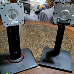 16" Tall Monitor Stands x2