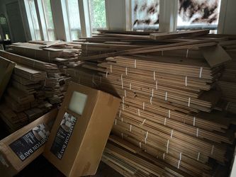 Natural Hardwood Flooring 1200sq ft