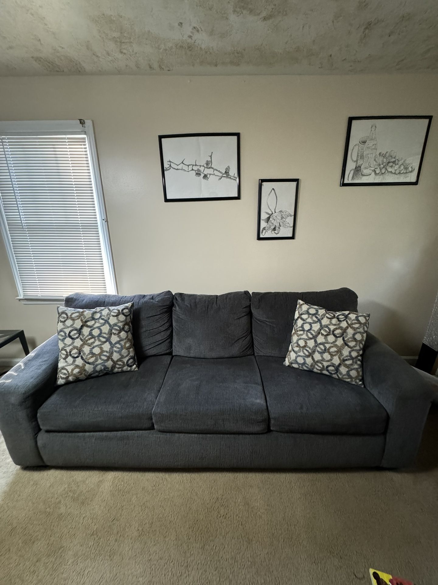 Sleeper Sofa, 2 End Tables & Coffee Table