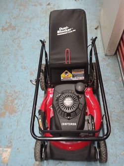 New lawnmower and weed eaters