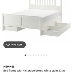 Free King size IKEA Bed