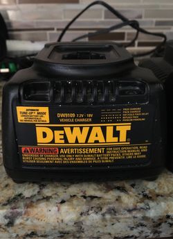 DeWalt battery chargers DC9107, DC9109 & DW9116