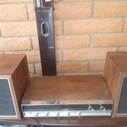 Vintage Panasonic Multiplex Stereo W Original Speakers