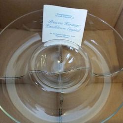 Princess house chips in dip bowl