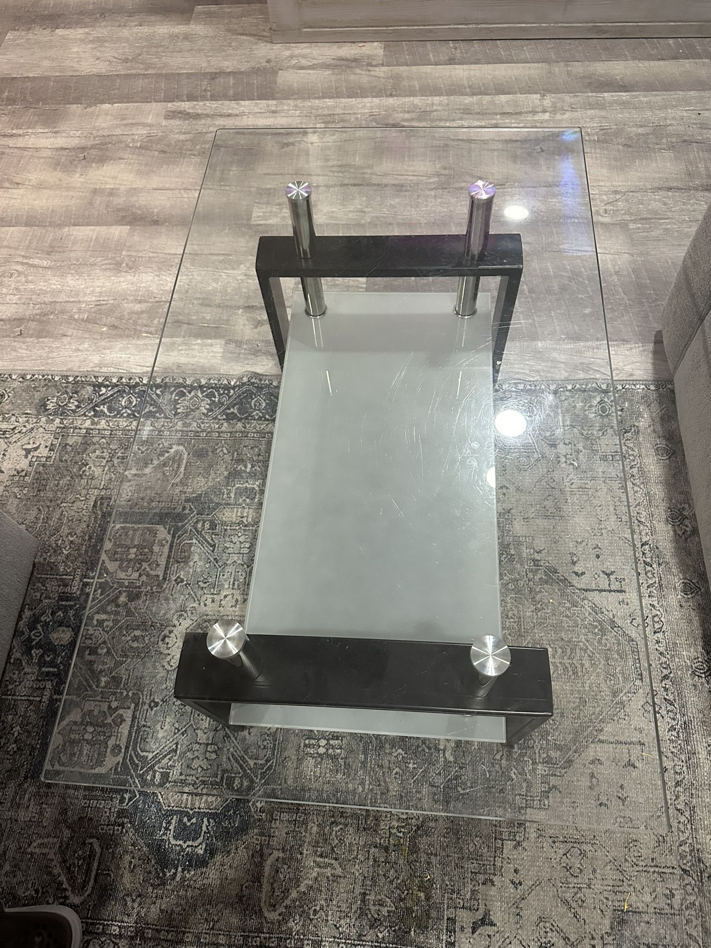 Glass Living Room Table