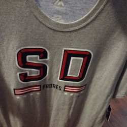 Majestic San Diego Padres T shirts Size XL 
