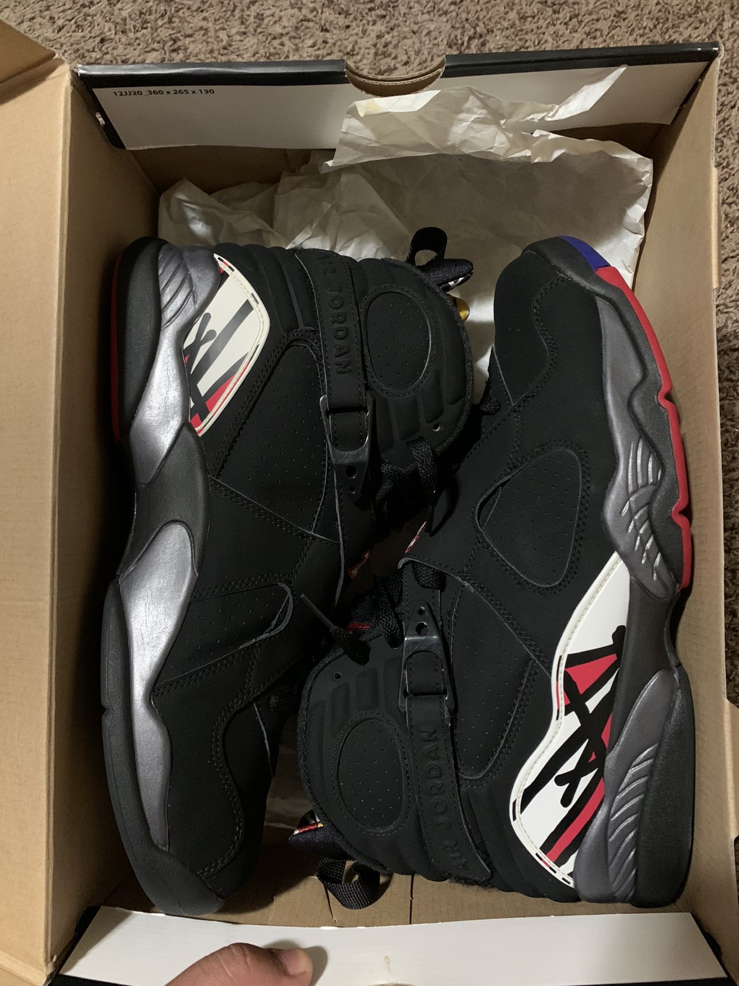 Retro Jordan 8 “Playoff” size 12