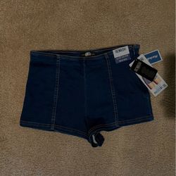 High Rise Micro Shorts