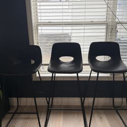 3 Bar Stools. 