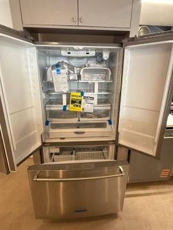 KitchenAid 36" 20 Cu. Ft. Stainless Steel Counter-Depth French Door Refrigerator