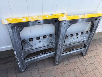 Plastic Saw Horses