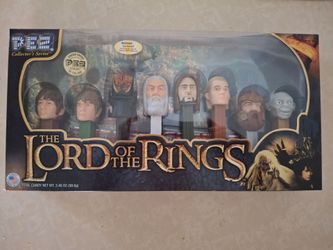Lord of the Rings and the Hobbit Pez collections