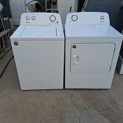 Amana Set What can condition?No problem?Everything work right , perfect , Gas Dryer Like new 