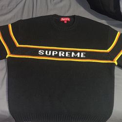 Supreme Chest Stripe Sweater