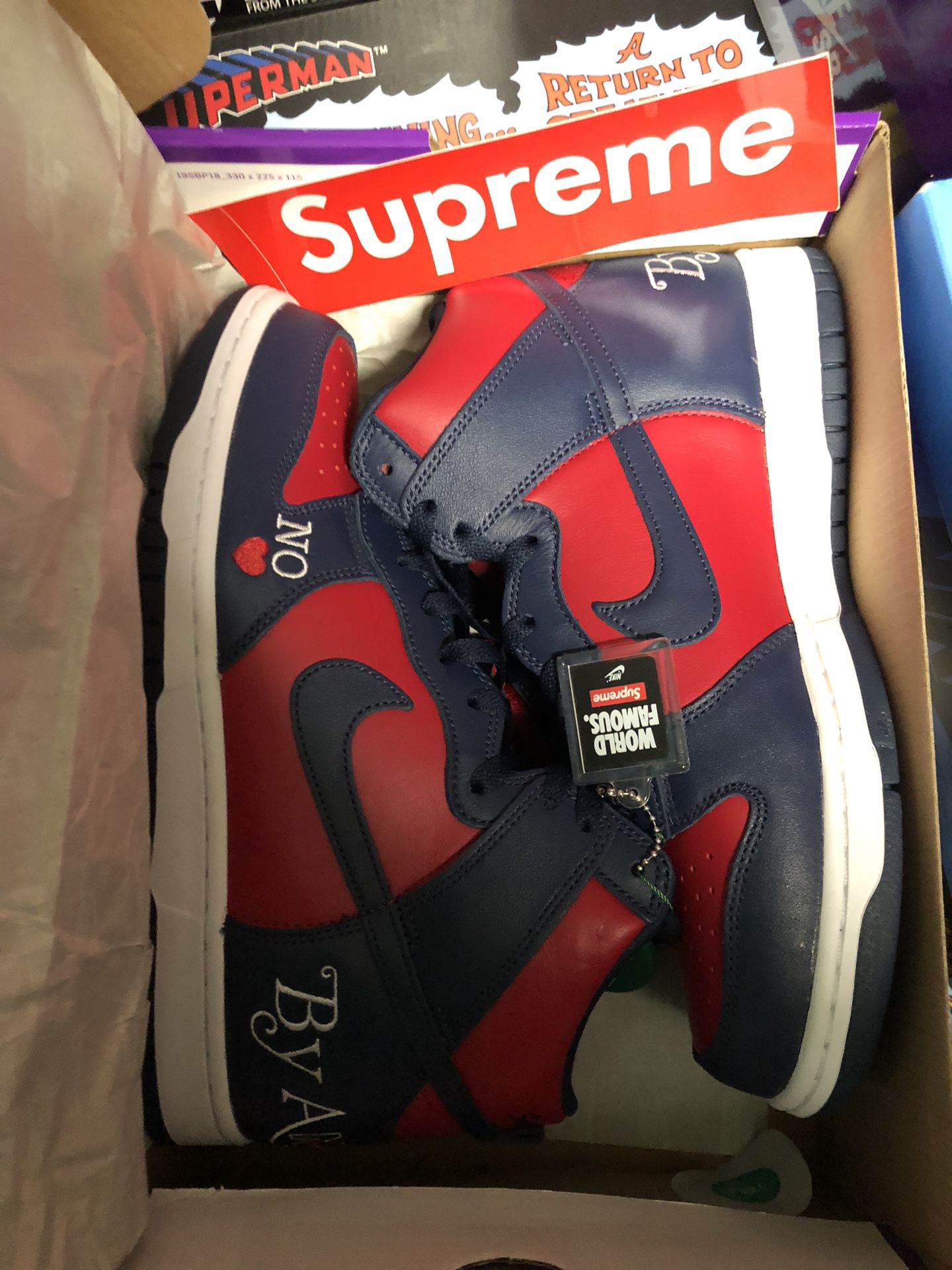 Sb Dunk Supreme By Any Means (size 9) $200