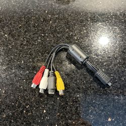 Legacy Camera Micro-USB to AV Cable for Sony CyberShot and Other Legacy Cameras