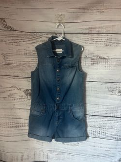 Girls Denim Romper from Hudson size large