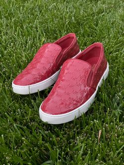 Michael Kors Shoes, Red Slip On, 8 Women