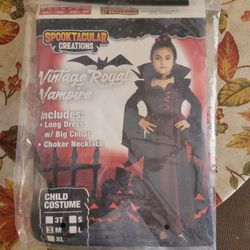 Medium Childs Halloween Costume Vampire