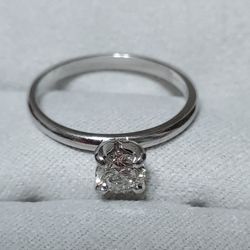Like-New Solitaire Diamond Ring $2,500 Value 
