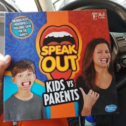 Speak Out Kids Vs Parents Game