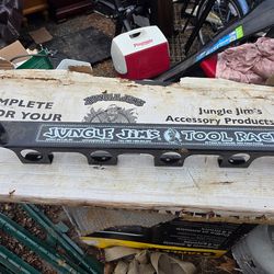 Rack For Landscape Trailer